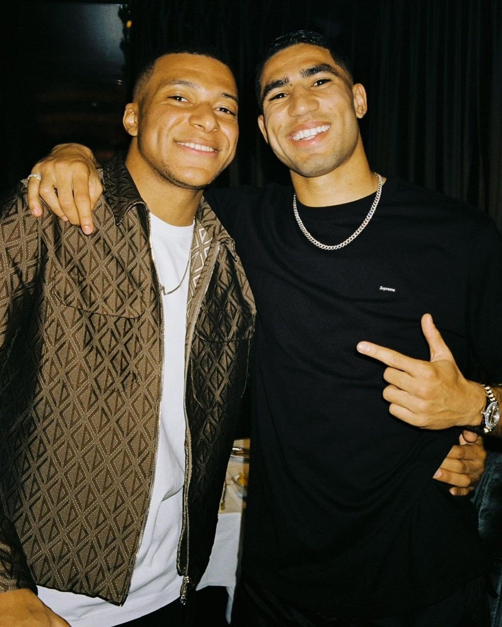 Kylian Mbappe and Achraf Hakimi had the most wholesome shirt swap after  France beat Morocco