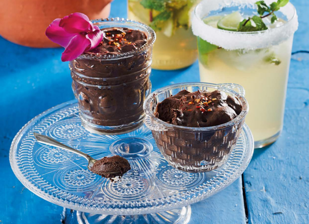 Mexican spiced chocolate mousse