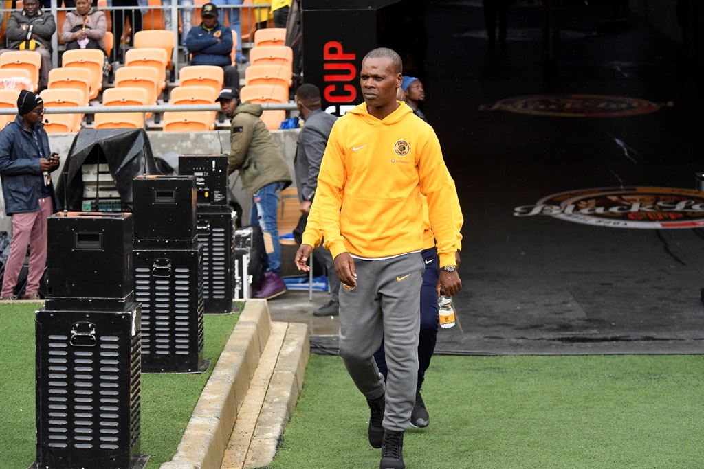Kaizer Chiefs coach Arthur Zwane during the Carling Black Label Cup. (Photo by Lefty Shivambu/Gallo Images)