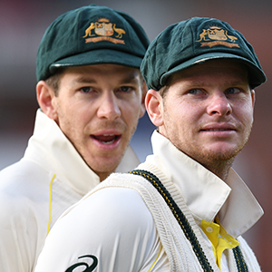 Tim Paine and Steve Smith (AFP)