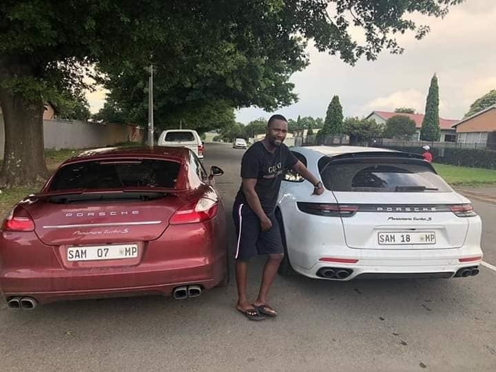 Sam Mshengu of Sam Holdings, the man behind the convoy of luxury and supercars that were spotted headed to the Durban July this year has been detained by the Hawks in Witbank, Mpumalanga.