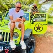 Bromantic duo Mhlongo and Ace travel in style 