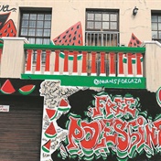 IN PICTURES |  Striking murals in Bo-Kaap amplify the voices of solidarity for a free Palestine