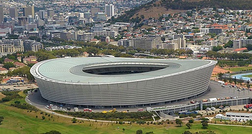 tight fit Cape Town Stadium will play host to four football teams this season Picture: capetown.gov.za
