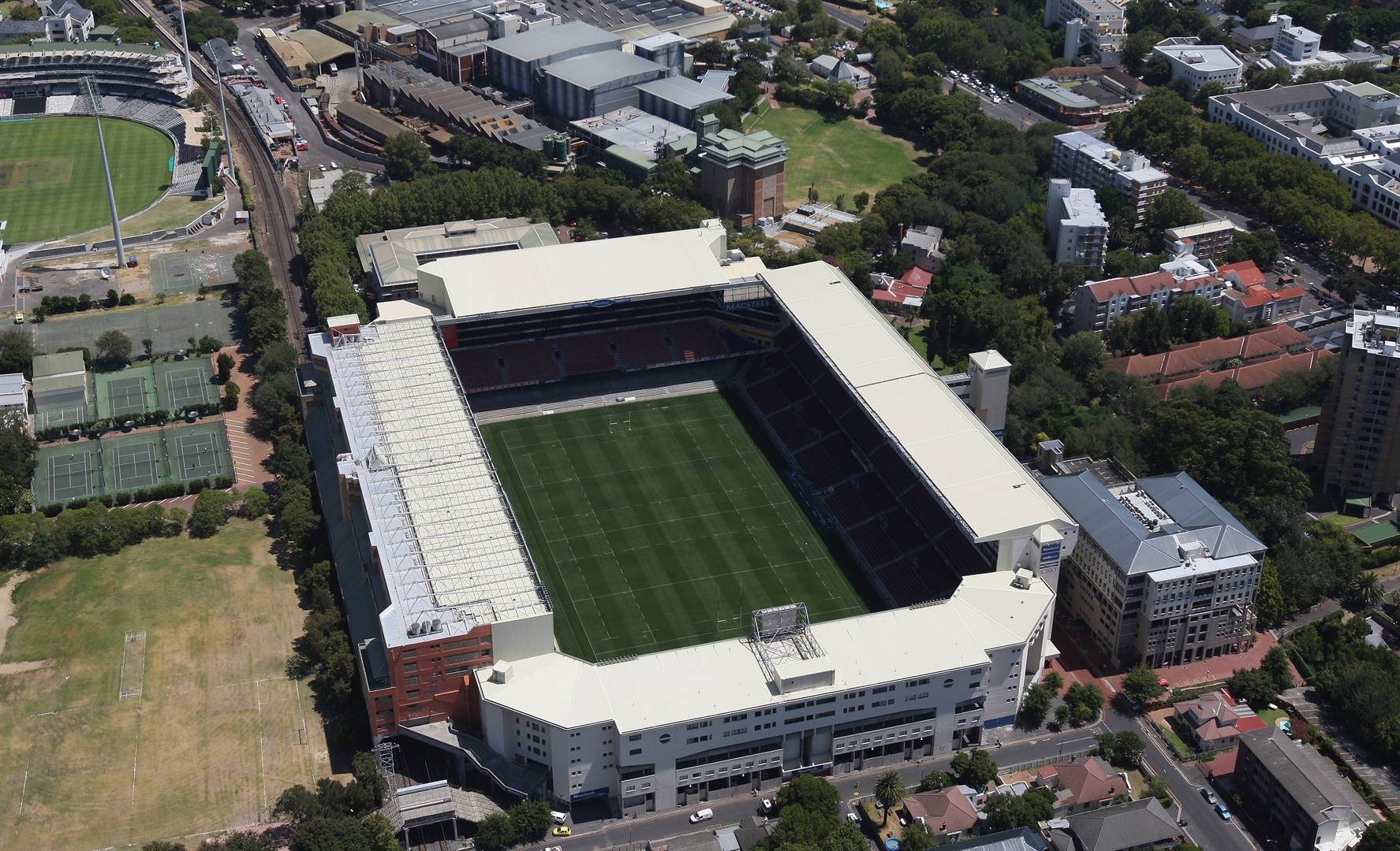 DIe Nuweland-stadion behoort nie as ’n erfenisterrein beskou te word nie, lui ’n verslag wat by die Wes-Kaapse Erfenisraad ingedien is. Foto: Getty Images