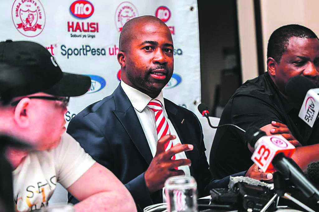 Senzo Mazingiza is hoping to bring new ideas and skills home after serving as the chief executive of Simba Sports Club in Tanzania