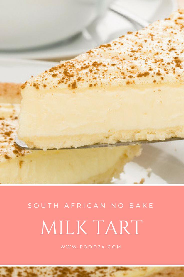 no bake milk tart
