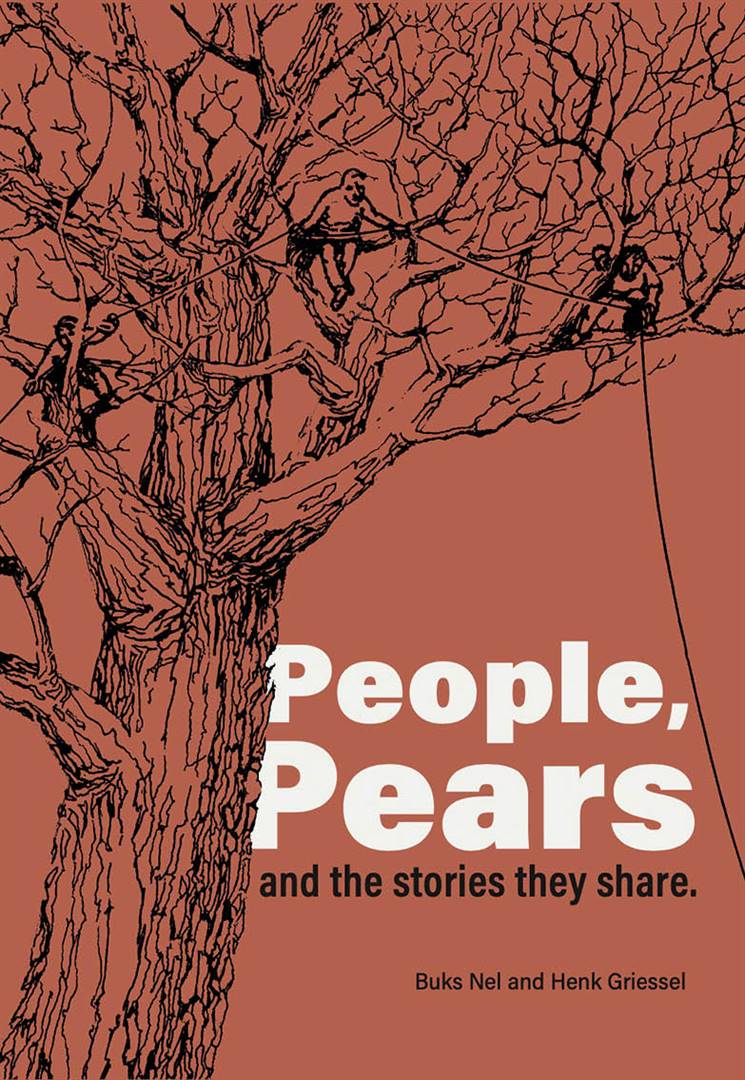Die voorblad van People, pears and the stories they share. FOTO: TRU-CAPE