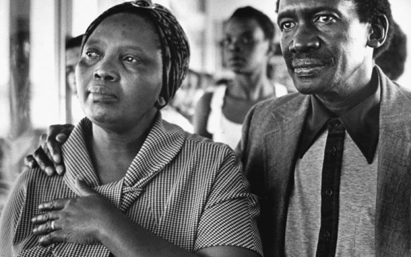 Zondeni Veronica Sobukwe with her husband, Robert Sobukwe, leader of the PAC Picture: WITS HISTORICAL ARCHIVES