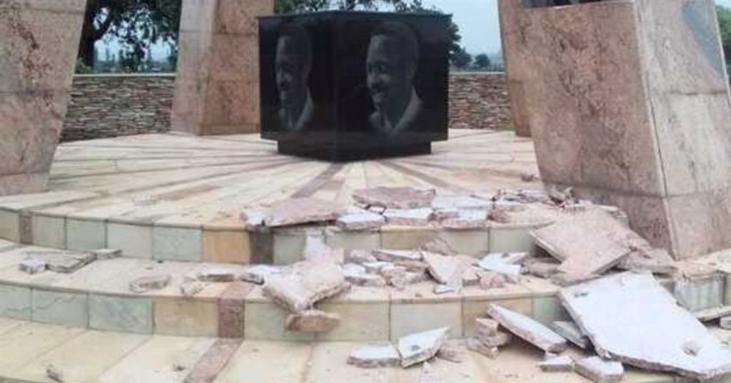 The memorial site of the late SACP General Secretary, Chris Hani in Boksburg, Ekurhuleni has been vandalised. 