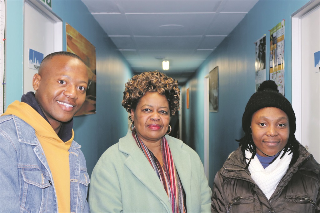 Winnie Moses (middle), Tshepang Sekudisa and Cassandra Khumalo, say disruptive learning is the way to a better education system.