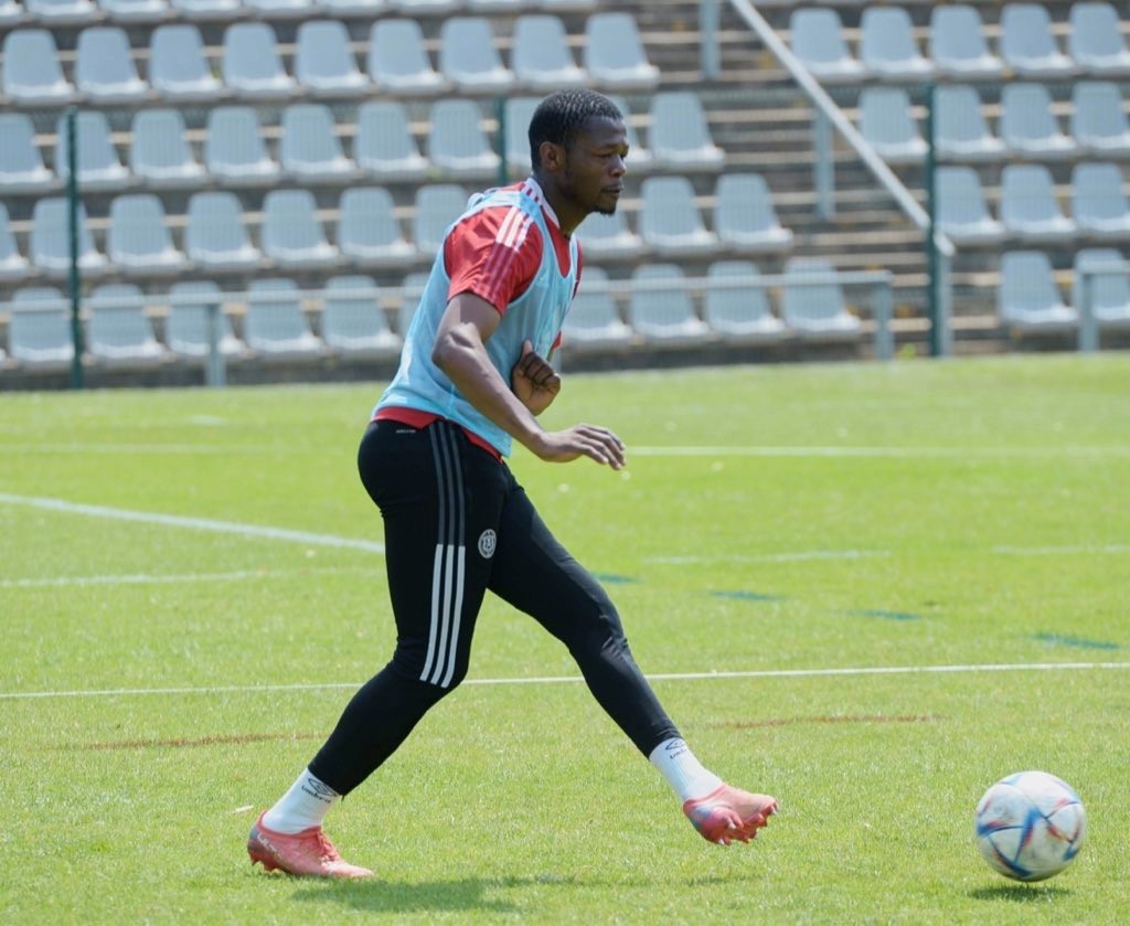 Veteran striker Ndumiso Mabena.