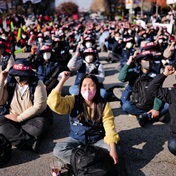Seoul orders striking cement truckers back to work