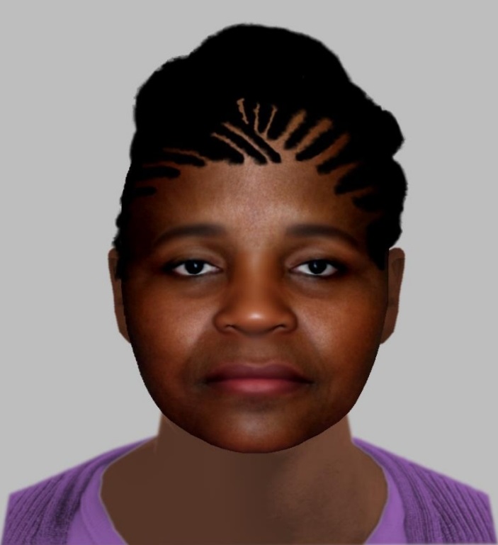An identikit of the suspect.
