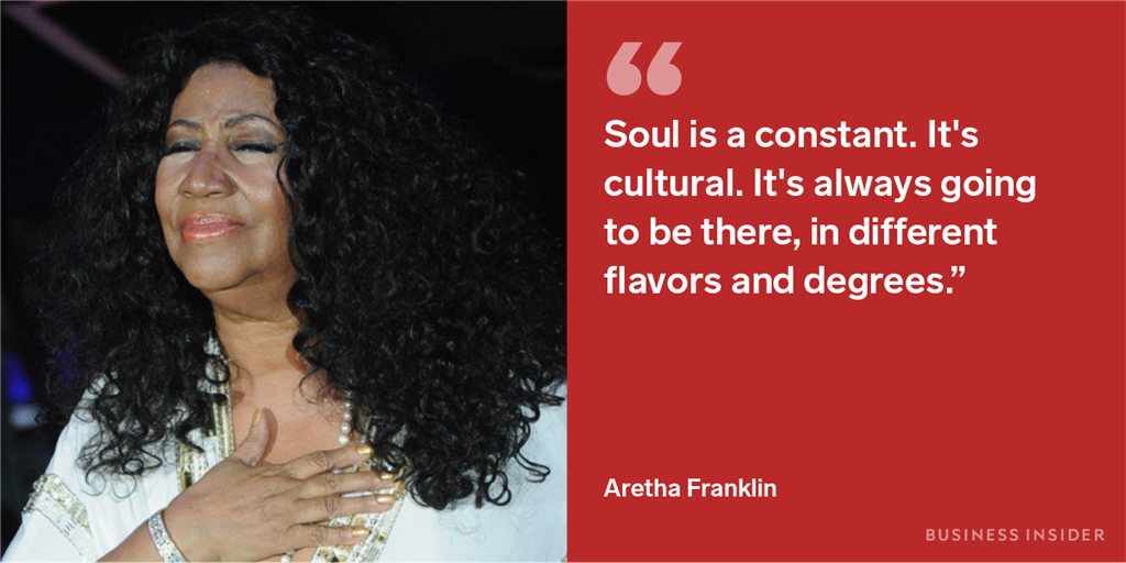 13 of Aretha Franklin's most inspirational quotes on music ...