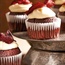 Red velvet beetroot cakes