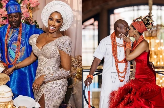 7 wedding gowns and a sword to cut the cake, a peek into Porsha Williams'  epic wedding