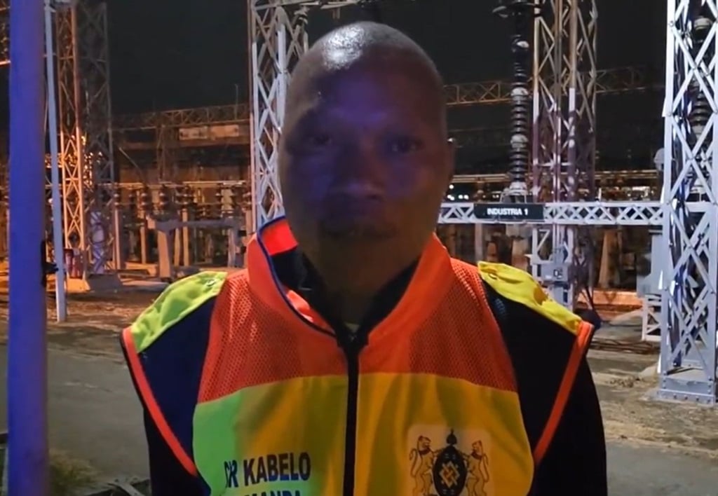 Johannesburg mayor Kabelo Gwamanda provided an update after a lightning strike caused water outages in Johannesburg for the second time in two weeks. (Screenshot/X/@CityPowerJhb)