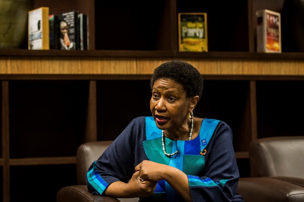 UN Women and Office of the High Commissioner for Human Rights (OHCHR) in partnership with Amnesty International, the Nelson Mandela Foundation, Mama Albertina Sisulu Centenary and the Government of South Africa held a joint High-Level Forum during the commemoration of South Africa’s women’s month. In the photo is Dr Phumzile Mlambo-Ngcuka, Executive Director, UN Women. Picture: Deon Raath