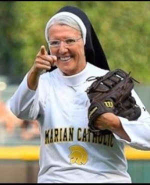 Sister Mary Jo. (Photo:Instagram//marian_catholic/)