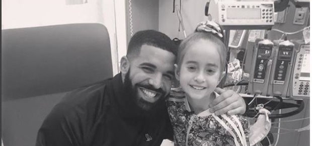 Drake suprises 11-year old transplant patient.(Photo:Instagram/champagnepapi/)