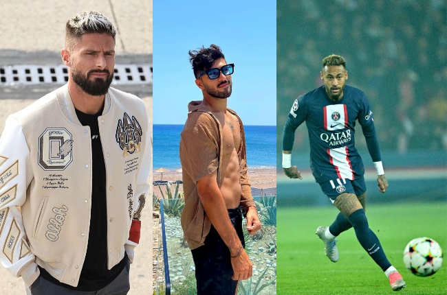 Olivier Giroud, Amir Abedzadeh, and Neymar Da Silva are just few of the hotties that are mentioned below. (PHOTO: Olivier Giroud/Instagram/ Abedz/Instagram/ Getty Images)