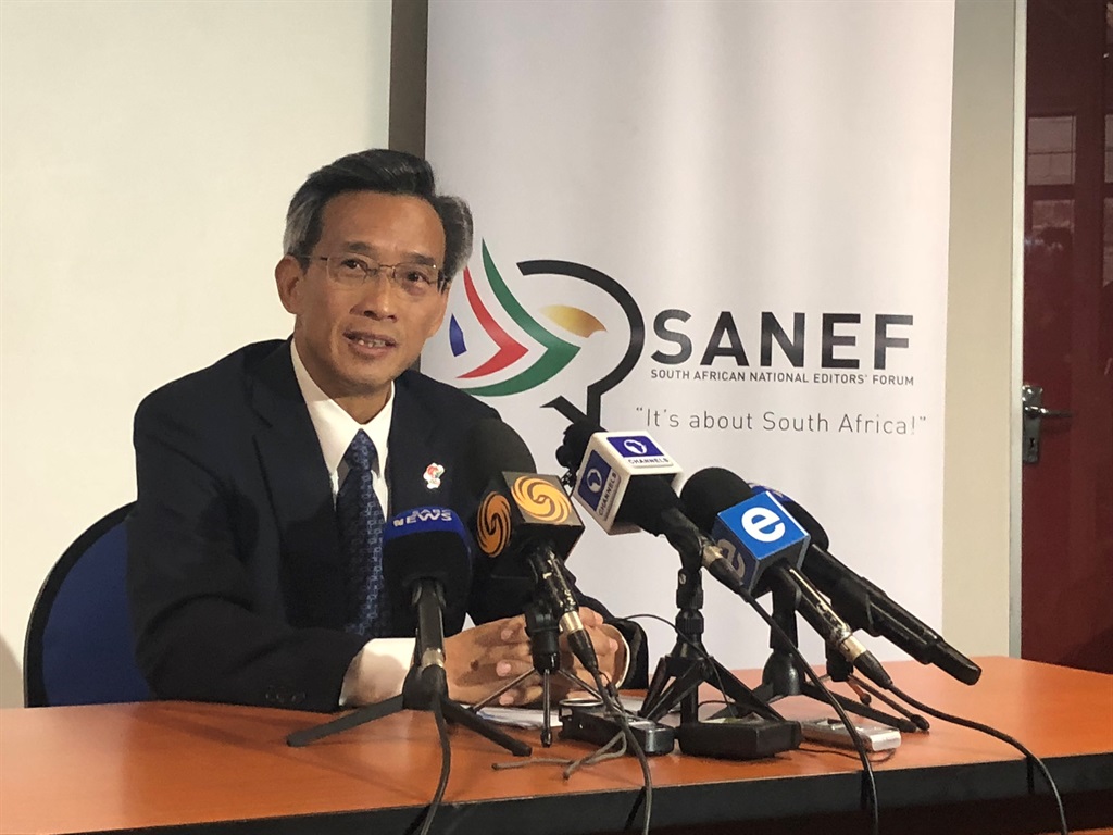 Lin Songtian, China’s ambassador to South Africa. Picture: Andrea Küssel