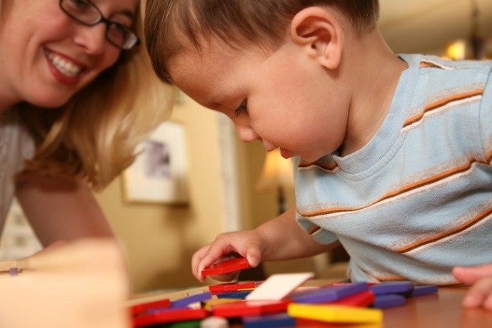 Simple repeating patterns are especially appropriate for young children.