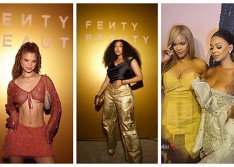 South African stars grace the golden carpet in LA alongside Rihanna at Fenty Beauty's product launch
