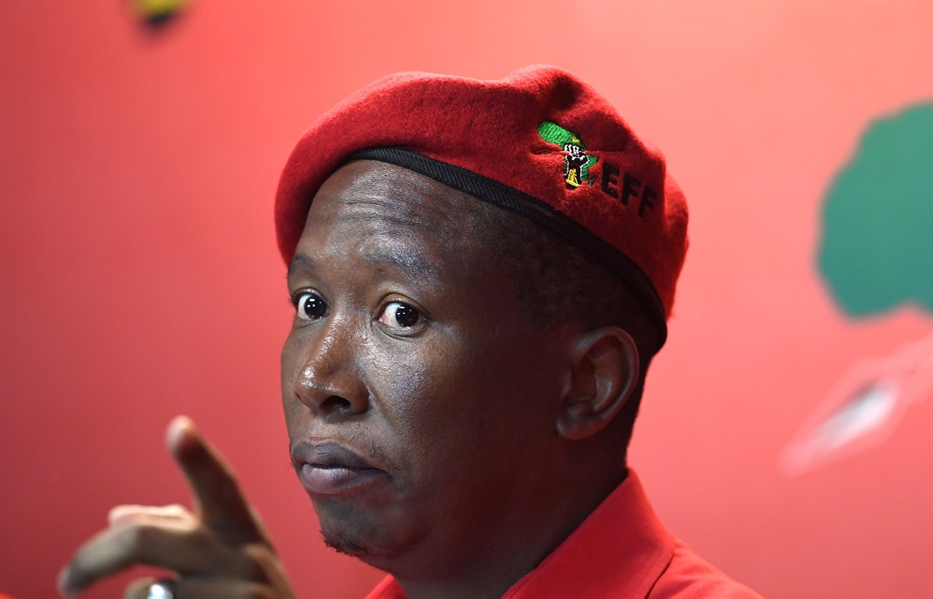 EFF leader Julius Malema. Picture: Felix Dlangamandla 