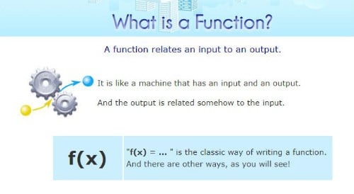 maths explained: function 