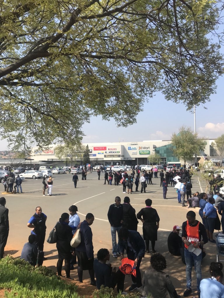 SOUTHGATE MALL EVACUATED AFTER BOMB SCARE!