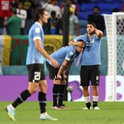Uruguay beat Ghana but both go out of World Cup as Korea advance after stunning Portugal win