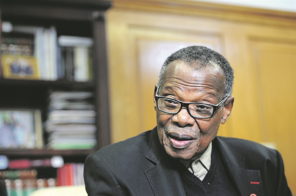 Prince Mangosuthu Buthelezi interviewed at his offices in parliament precinct. Picture:Lerato Maduna 