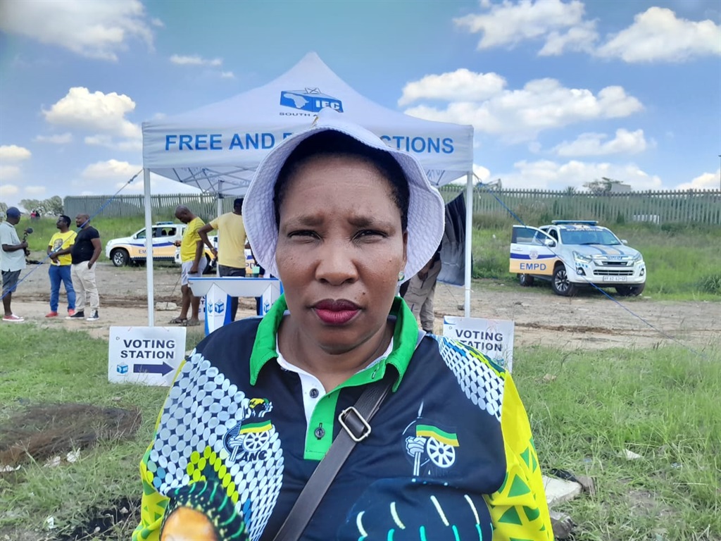 The African National Congress member of parliament Teliswa Mgweba says they will escalate the issues raised by the residents to the relevant department. Photo By Happy Mnguni
