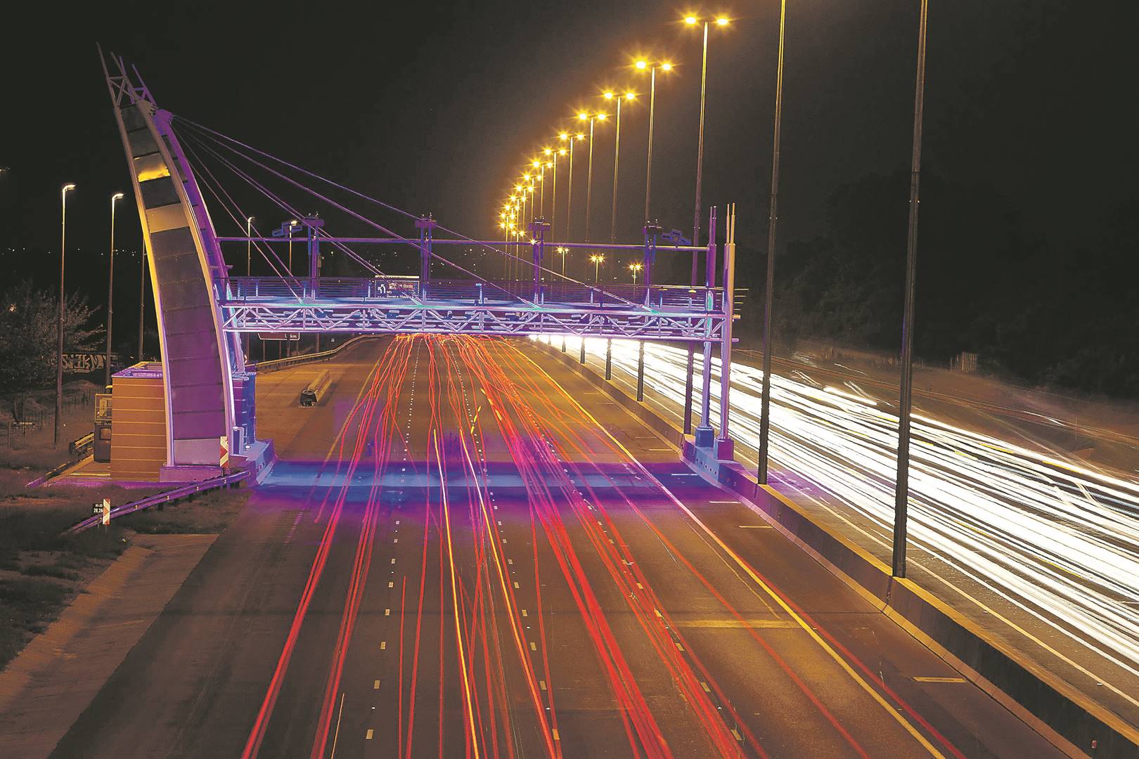 Introduced in 2013 in Gauteng, the e-toll system has so far failed as motorists refuse to pay up. Picture: Halden Krog / The Times / Gallo images