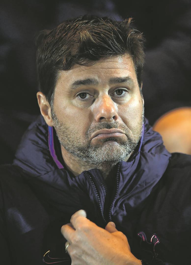 Tottenham manager Mauricio Pochettino is under pressure. Picture: Getty Images