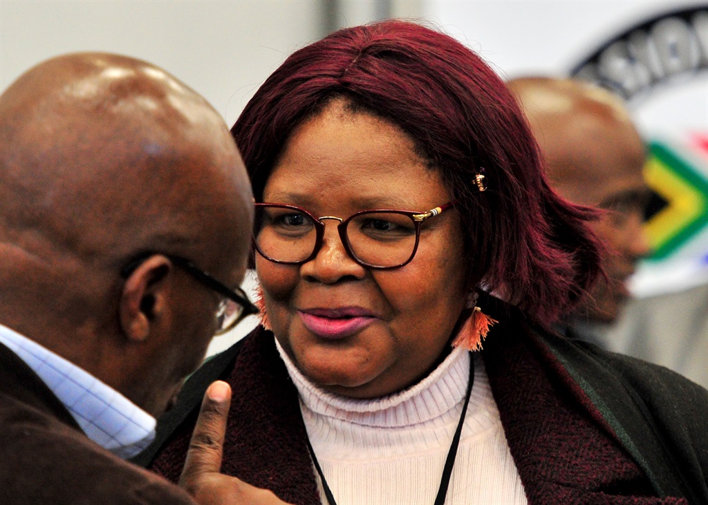 Vytjie Mentor continues to give her evidence during the Commission of Inquiry into State Capture. Picture: Tebogo Letsie/City Press 