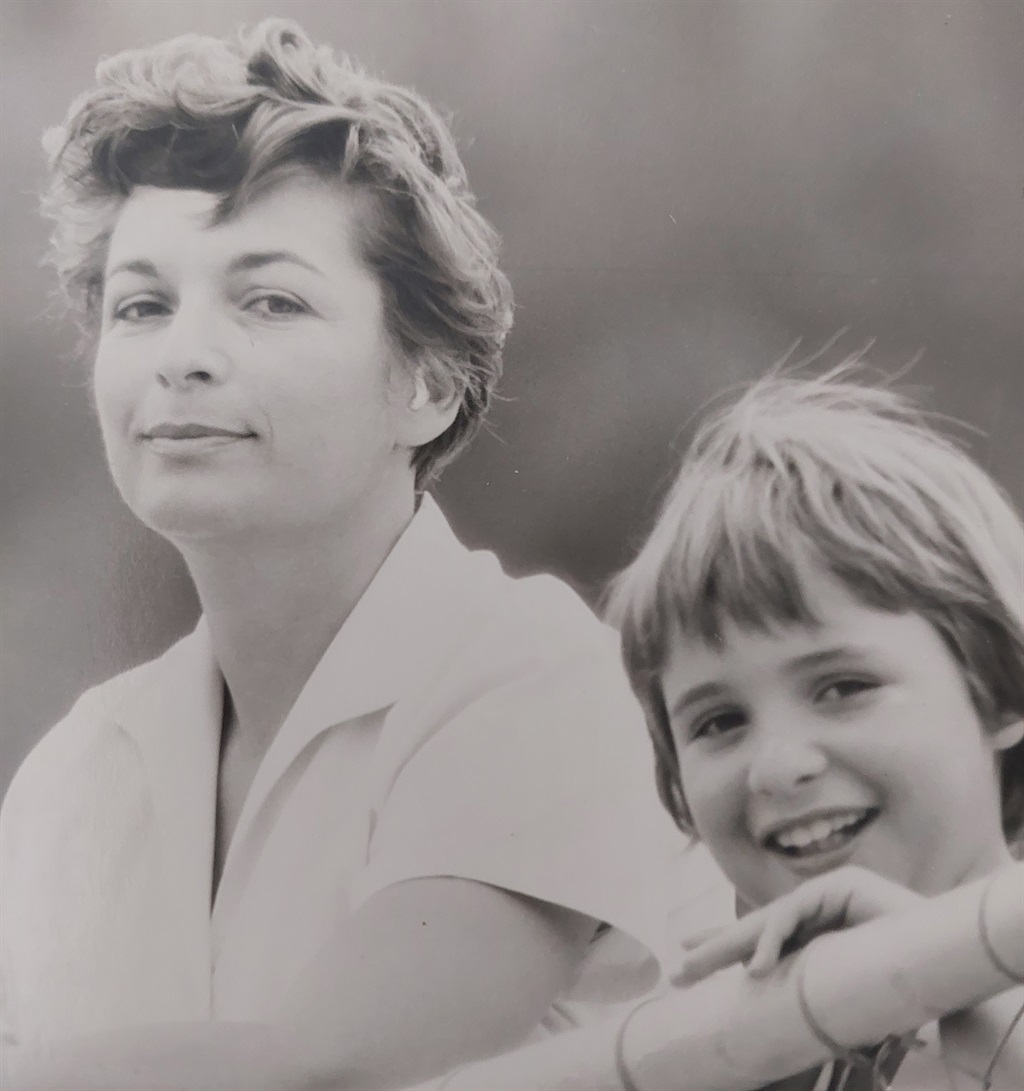 Joan Rabkin with her daughter Hilary Rabkin-Naicker. (Supplied)