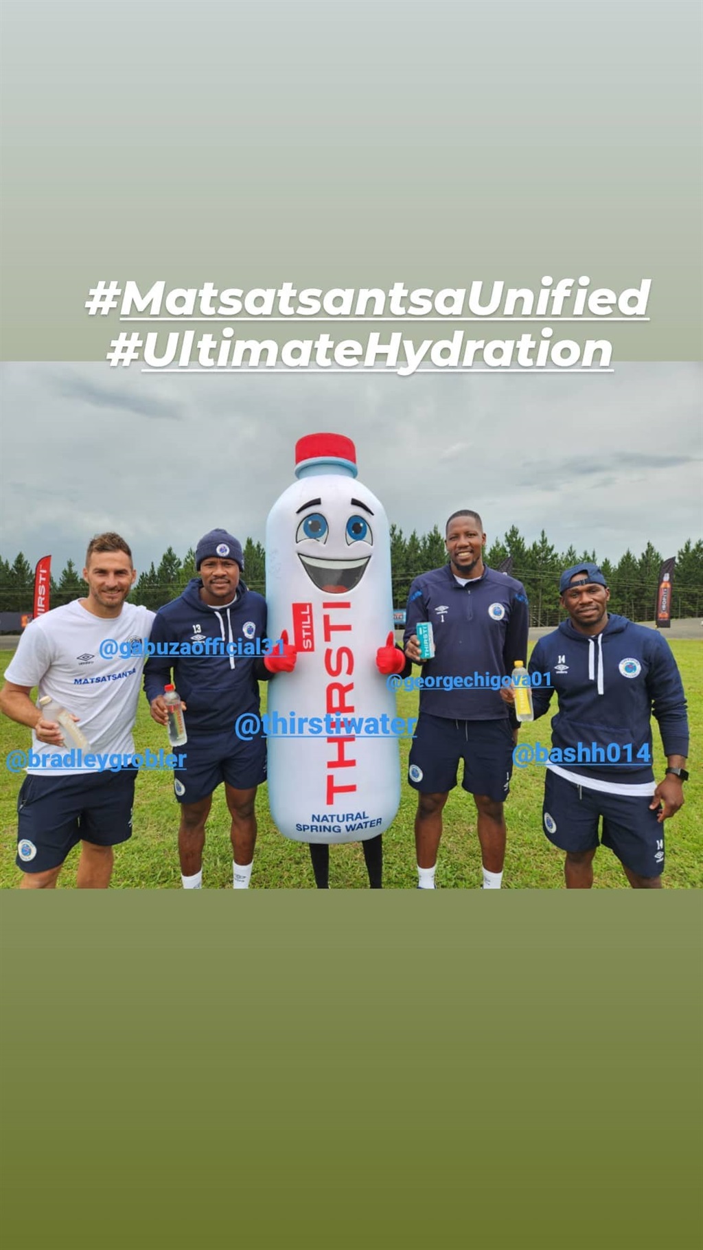 SuperSport United visited the THIRSTI offices in KZN.