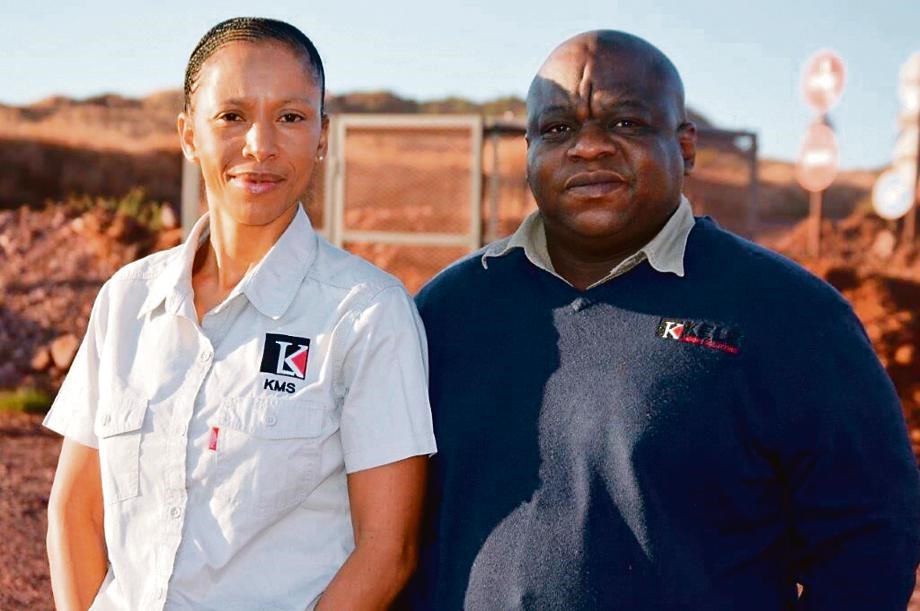 Kele Mining Solutions owners, Kefilwe and Jomo Khomo
