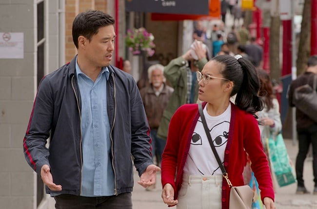 Randall Park and Ali Wong in a scene from 'Always Be My Maybe.'