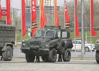 Russia mistakes confiscated armed vehicle as made in South Africa