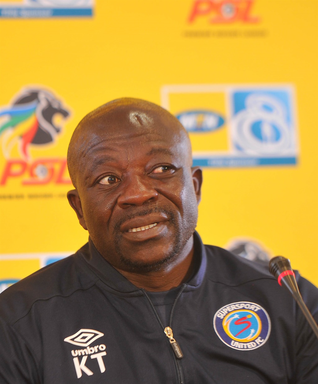 Kaitano Tembo coach of Supersport United 