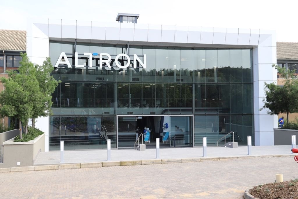 Altron head office in Johannesburg. (Altron/X/Supplied)