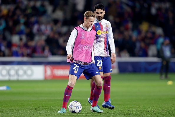FC Barcelona manager Xavi is reportedly willing to let go of star midfield duo Frenkie de Jong and Ilkay Gundogan.