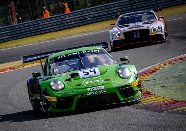 #54 Dinamic Motorsport ITA Porsche 911 GT3 R,Track. Image: Kyalami 9 Hour