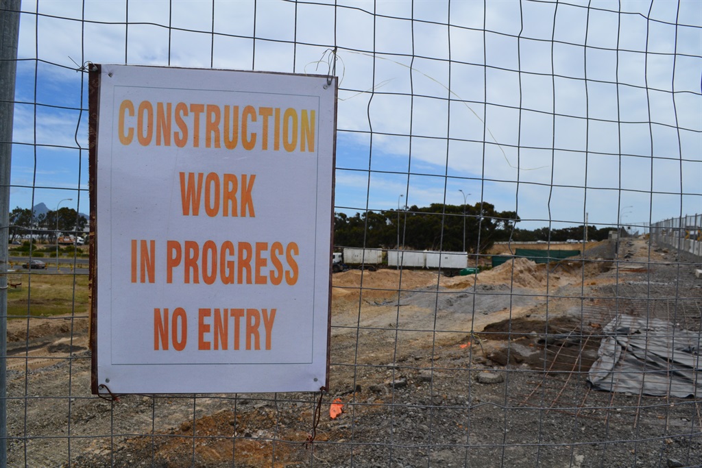Construction Work on Plattekloof Road and the N7 Highway is currently underway.