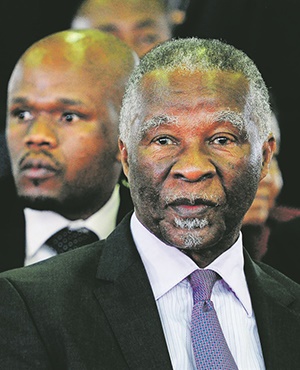 Thabo Mbeki. Picture: TEBOGO LETSIE