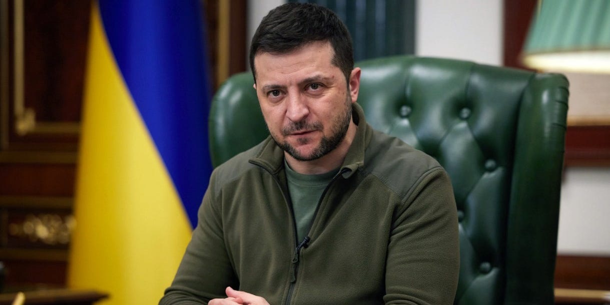 Businessinsider.co.za | Ukrainian President Volodymyr Zelensky is named 'Person of the Year' by Time Magazine